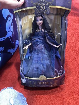 D23 Expo Disney Designer Masquerade Little Mermaid Vanessa Doll Le 1000 In Hand