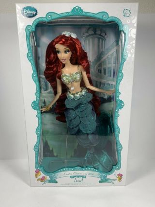Disney Store Ariel Designer Doll Limited Edition Of 6000
