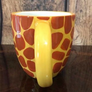 World Market Giraffe Surprise inside 3D Coffee Mug Cup Tea Ceramic 5