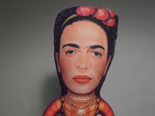 Rare International Doll Frida Kahlo Fabric Mexico Folk Art 18