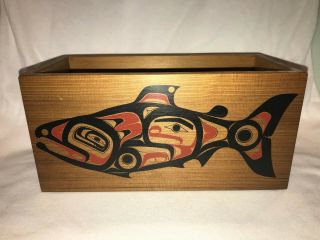 Peter Dunthorne Upper Skagit Alaska Pacific Northwest Cedar Box Salmon 1986