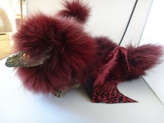 Albert Alfaro Jr 15 " Red Purple Dragon Cable Puppet Imaginarium Galleries