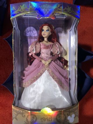 Disney D23 Expo 2019 Exclusive Ariel 17 Doll Little Mermaid Anniversary In Hand