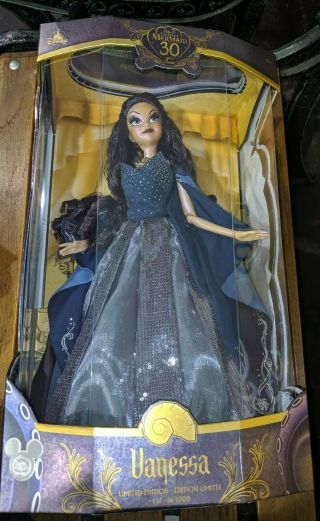 D23 Expo 2019 Disney 30th Anniversary Limited Edition Vanessa Doll 17 " Le 1000