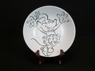 Gibson Overseas Disney Mickey Mouse & Co.  Disney 8 In Dinner Bowl Minnie Mouse