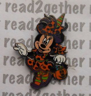 Disney Pin Halloween Minnie Mouse As A Witch
