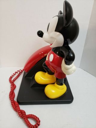 Vintage Disney Mickey Mouse AT&T Corded Touch Tone Telephone Phone 3