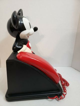 Vintage Disney Mickey Mouse AT&T Corded Touch Tone Telephone Phone 5