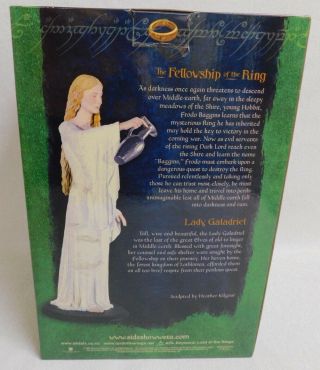 LotR Lord of the Rings Sideshow Lady Galadriel Polystone Statue figure MIB 9321 2