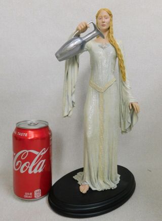 LotR Lord of the Rings Sideshow Lady Galadriel Polystone Statue figure MIB 9321 4