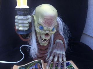 Vintage Tales From The Crypt,  Crypt Keeper Candelabra Eyes & Candle Light Up Boxd