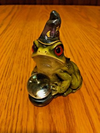 Windstone Editions Frog Wizard Figurine