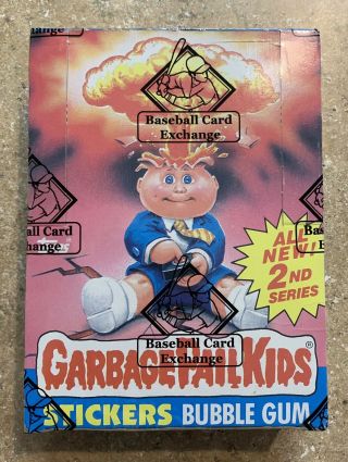1985 Garbage Pail Kids 2nd Series 48 25c Packs - Bbce Box Twt