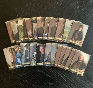 2019 Cryptozoic Czx Outlander Str Pwr Red Full Set
