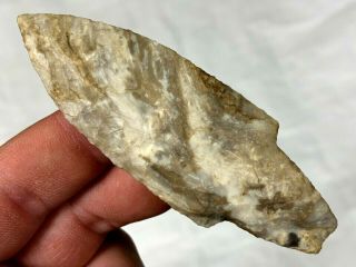 Exceptional Dickson Point Boone Co. ,  Mo.  Authentic Arrowhead Artifact Sp19