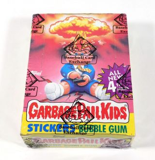 1986 Topps Gpk Garbage Pail Kids Series 4 Box,  25 Cents Price (48) Bbce Wrapped