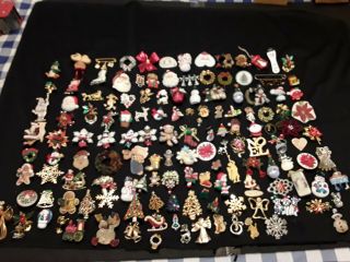 Vintage/modern Christmas Pins 130,  Pins