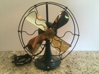 Vintage Antique Ge Electric Fan 1920’s Whiz Fan Restored
