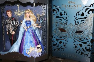 2019 Disney D23 Expo Masquerade Designer Dolls Aurora Limited Edition 900