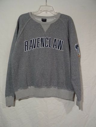 Wizarding World Of Harry Potter Ravenclaw Sweatshirt Fleece Pullover Large Adult