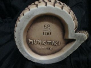 Munktiki Cobra Fang Limited Edition 68/100 Tiki Mug 2