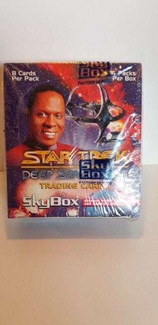 Star Trek Deep Space Nine Ds9 Premiere Collector Trading Pack Card Box