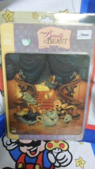 Vintage Disney Beauty & The Beast Mouse Pad