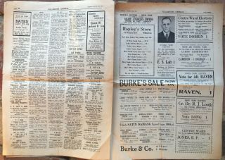Vintage 1948 WILLIAMSTOWN CHRONICLE Newspaper Melbourne Australian Australia 5