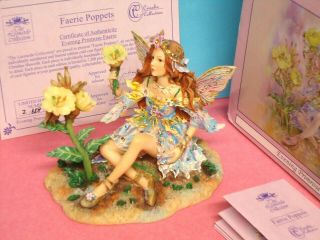Christine Haworth Faerie Fairy Poppet Leonardo Figurine Ltd Ed Ornament