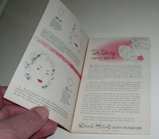 Du Berry Make - Up Brochure 1948 In Shape