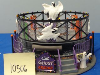Lemax Spooky Town Ghost Around 74221 As - Is 10506b