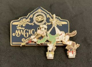 Disney Parks Cruise Line Dcl Magic Ship Goofy Painting 2018 Pin