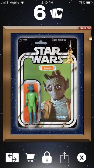 Topps Star Wars Card Trader Set Of 3 Hasbro Bronze Gilded Digital.  Obi,  Trooper,