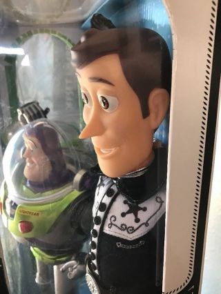 Disney Store Limited Edition 6000 Talking Woody Buzz Lightyear LE TOY STORY 4 LE 3