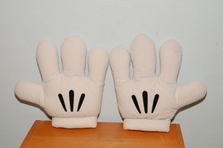 Walt Disney World Disneyland Theme Park Plush Mickey Costume Gloves/hands