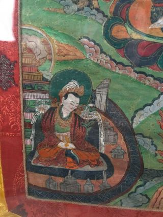 Antique Chinese Tibetan Mongolian Buddhist Tantric Thangka Thanka 10