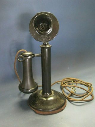 Antique Candlestick Telephone Western Electric Co