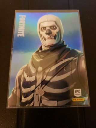 2019 Panini Fortnite Series 1 Skull Trooper Epic Holo Foil Card 235