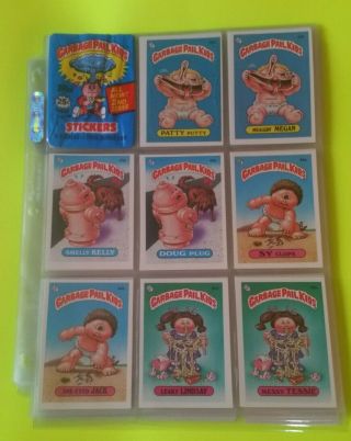 1985 Garbage Pail Kids Series 2 Complete Variation Set - Gpk - 84 Cards -