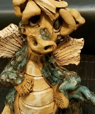 Possible Rex Benson Piece Or Hindt Pottery Clay Dragon No Proof Just Got Advice