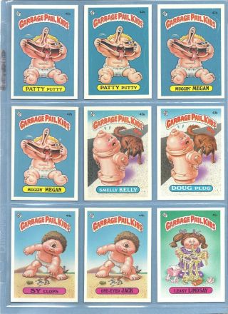 1985 Usa Garbage Pail Kids Series 2 86 Card Live Mike Set Os2