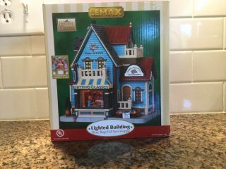 Lemax Lighted Building “ Three Bags Full Yarn Shoppe” 95822