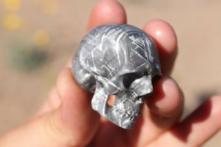 Gibeon Meteorite Skull 96.  1 grams ETCH 3
