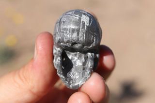 Gibeon Meteorite Skull 96.  1 grams ETCH 8