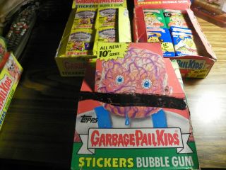 Series.  4,  10,  15 /14 Garbage Pail Kids (complete Boxes 48 Pks)