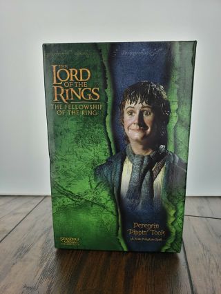The Lord Of The Rings Peregron Pippin Took 1/4 Scale Polystone Bust