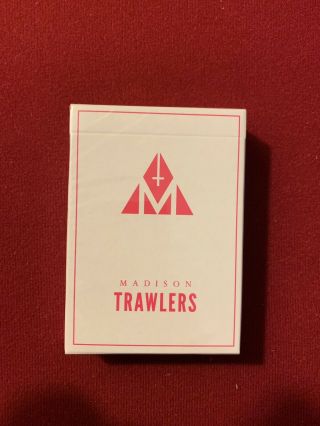 Daniel Madison Pink Trawlers Playing Cards Rare Limited Edition Deck Cartamundi