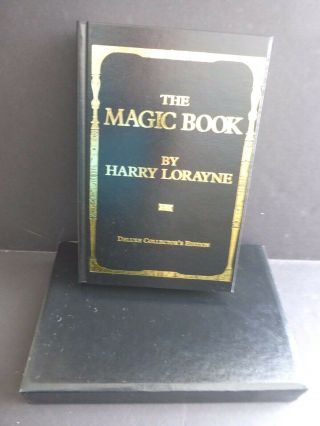 Rare The Magic Book By Harry Lorayne,  Deluxe Collector 