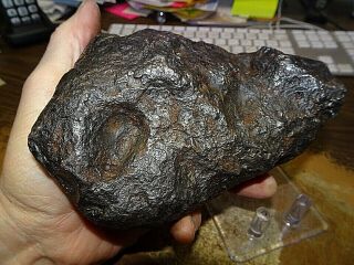 3004 Gm.  Campo Del Cielo Meteorite ; Med Grade 6.  6 Pounds;