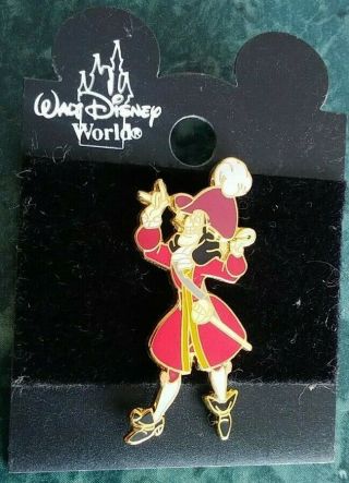 Wdw Walt Disney World Peter Pan Captain Hook Collectible Pin Authentic